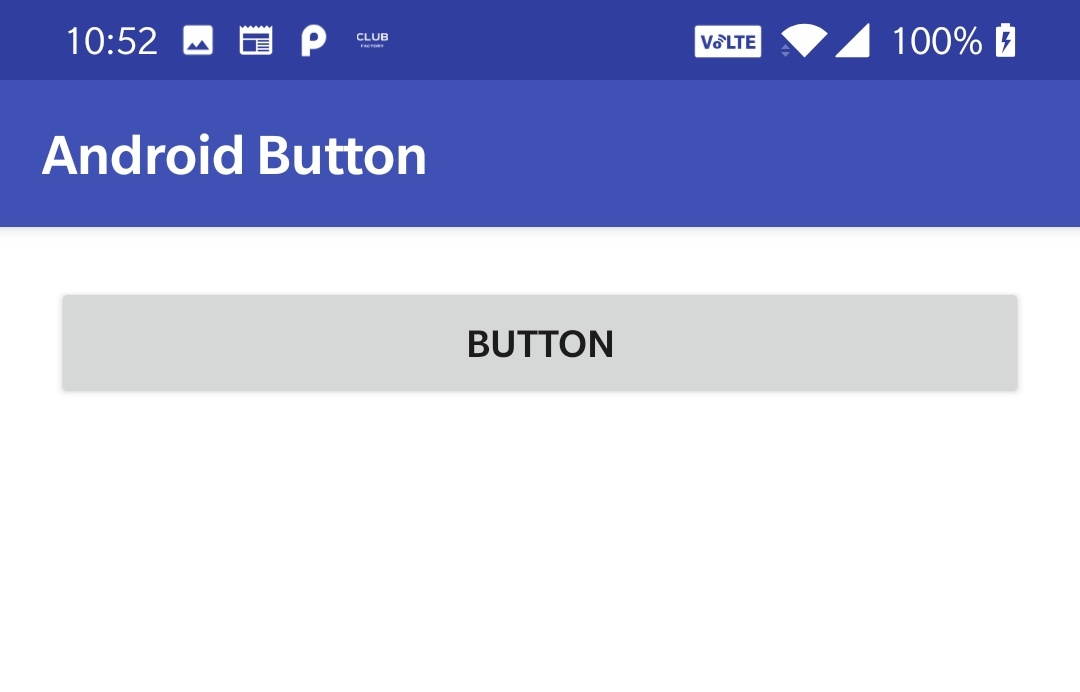 android button text