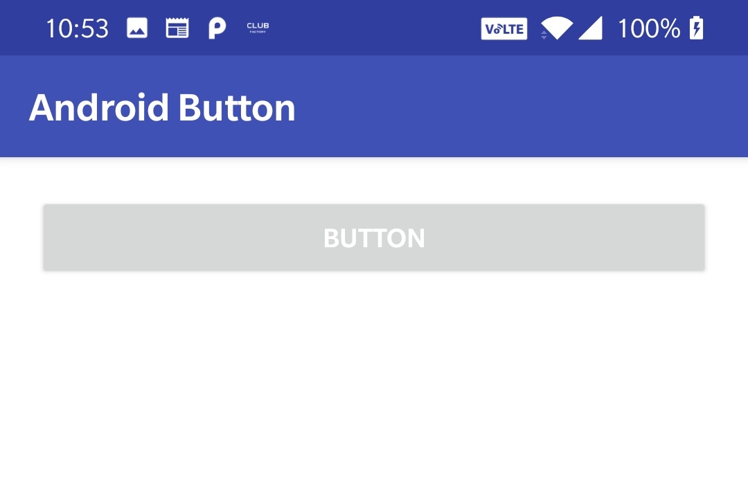 android button text color