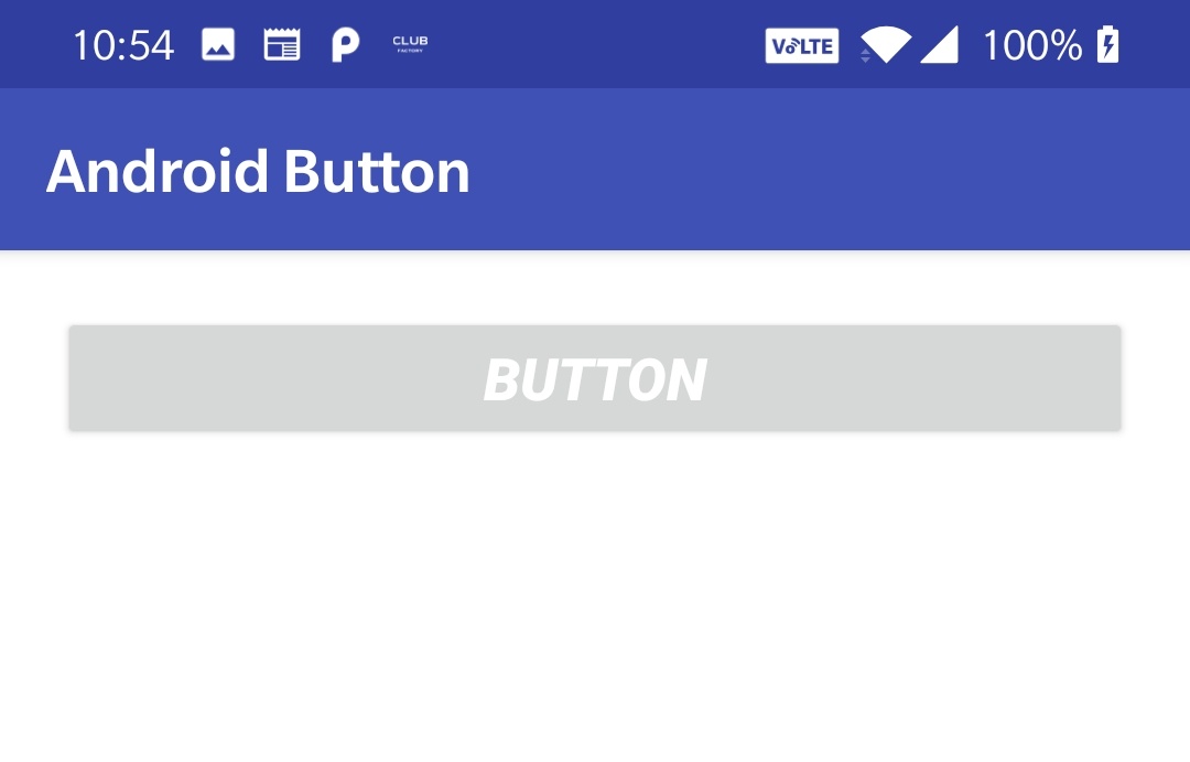 android button textstyle