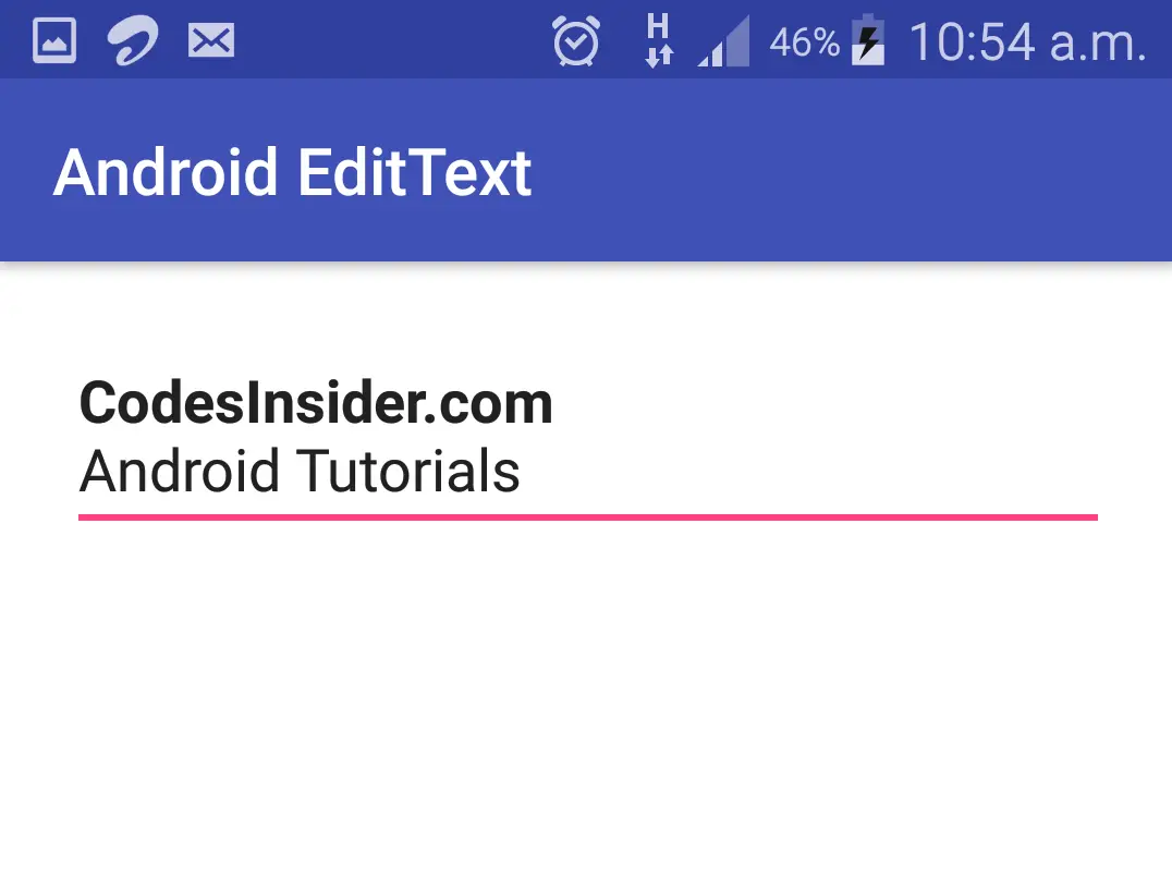 html in edittext in android