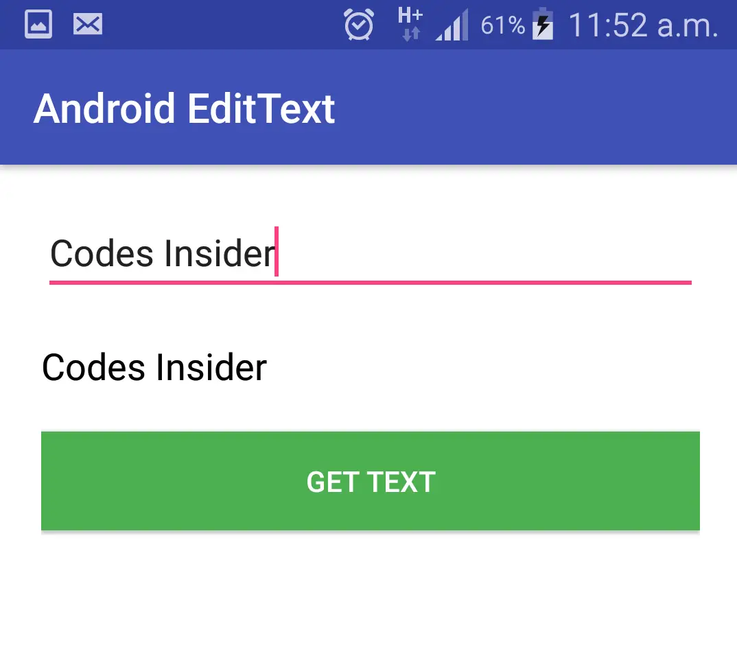 setting edittext text to textview