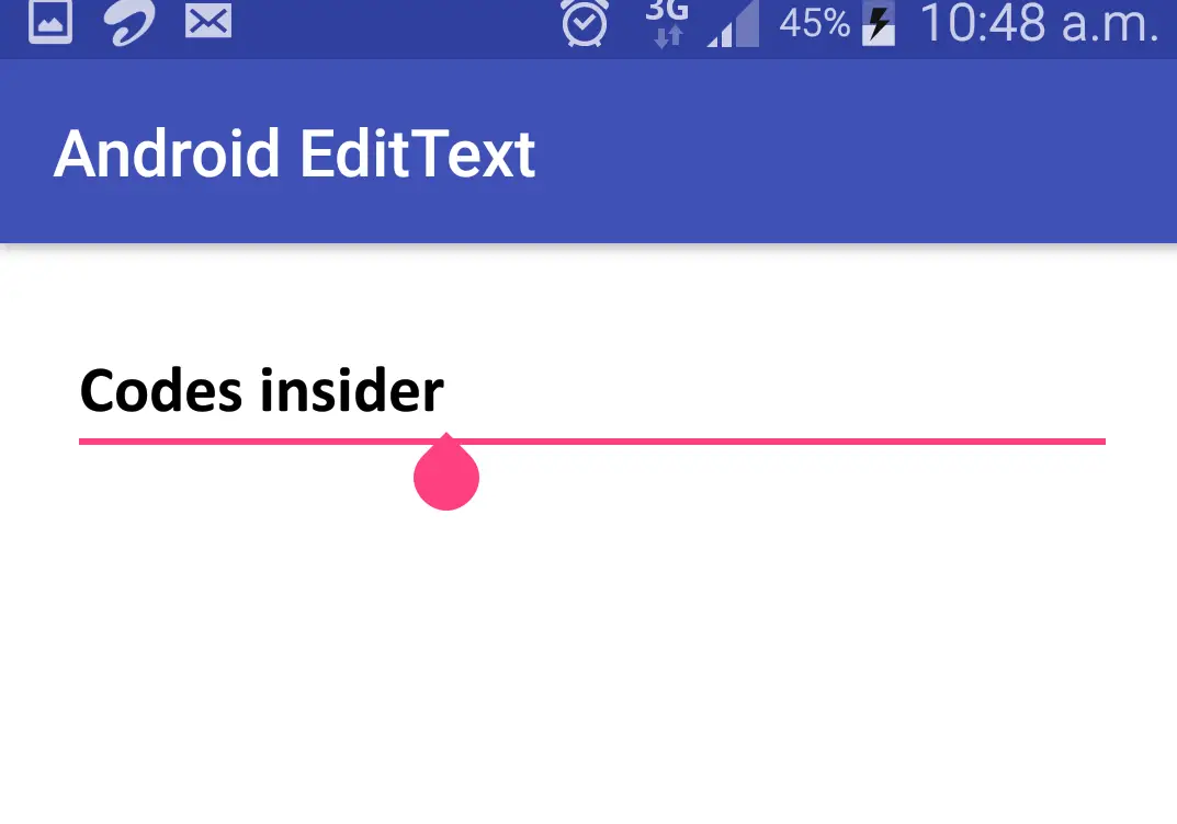 tpeface in edittext in android
