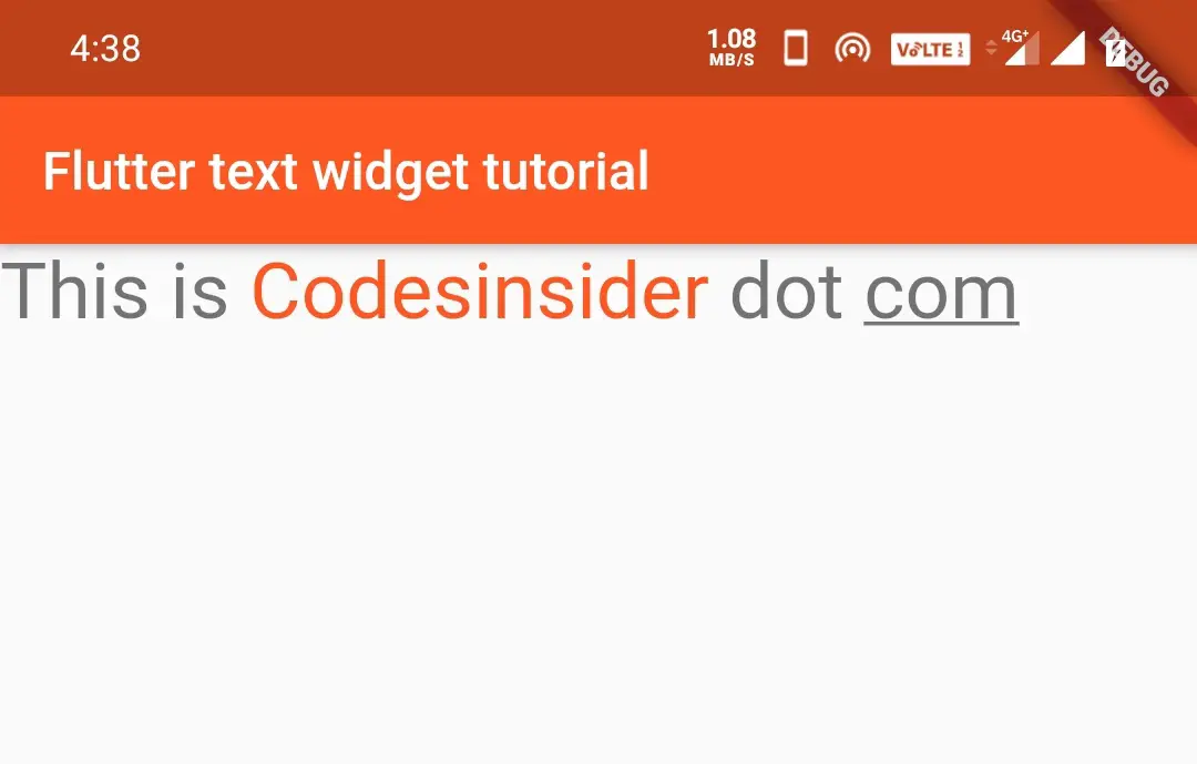 flutter richtext widget example tutorial