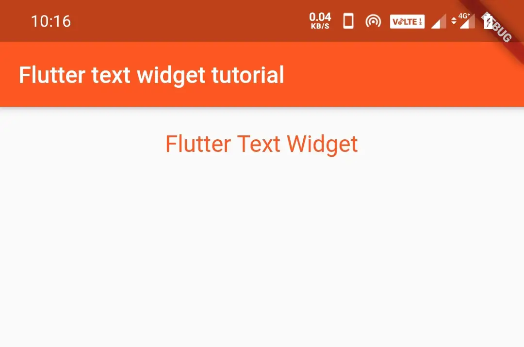 flutter text align center