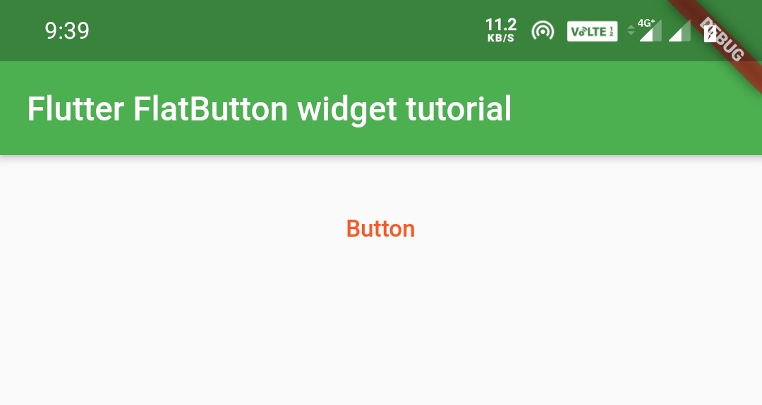 flutter flatbutton widget textcolor