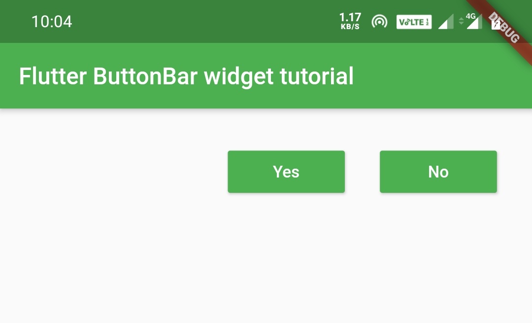 flutter button bar button minwidth