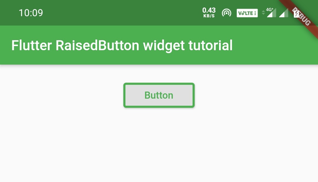 raisedbutton outline input border