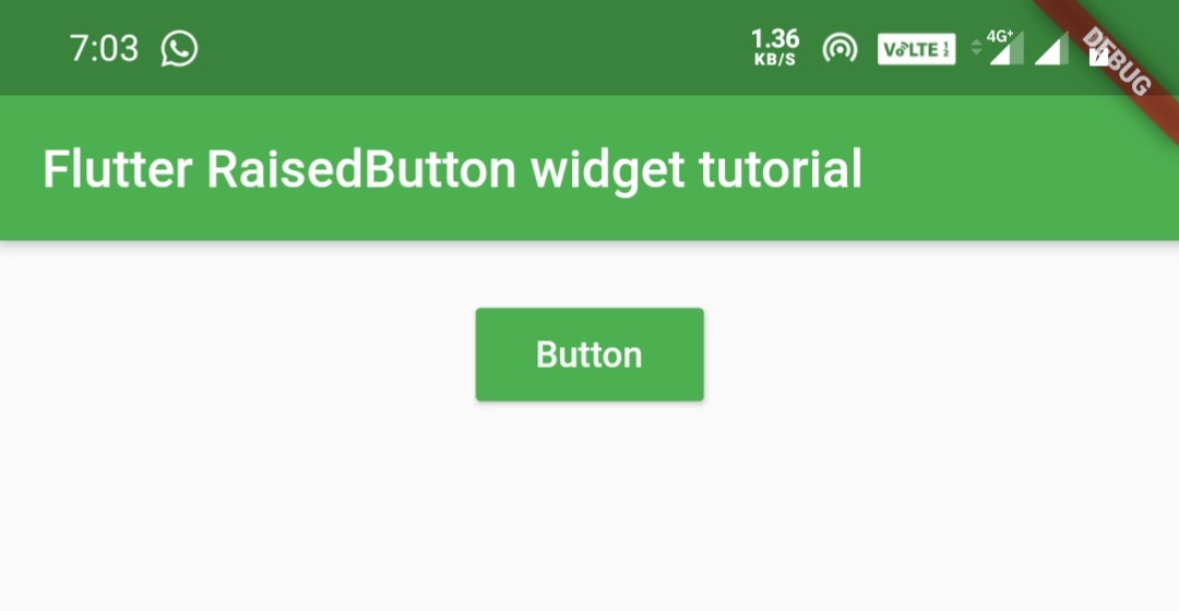 raisedbutton padding symmetric