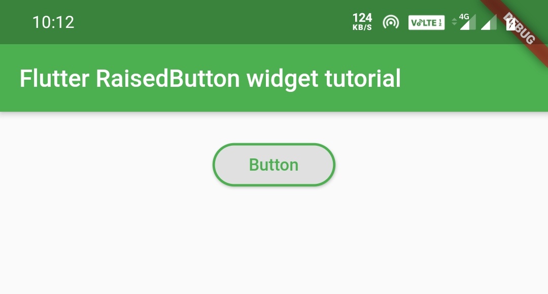 raisedbutton widget stadium border