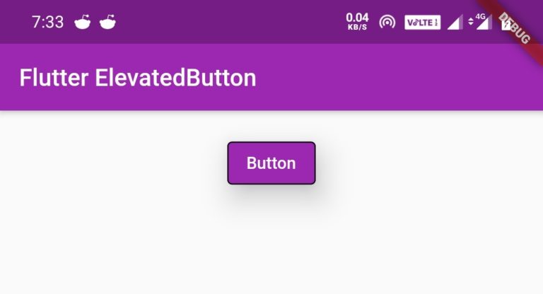 Flutter ElevatedButton MinimumSize