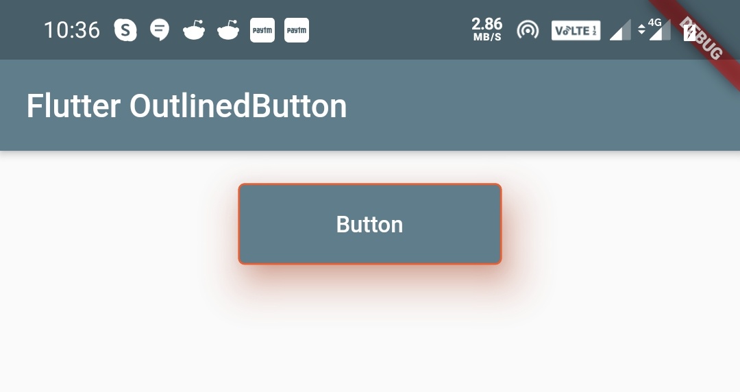 flutter outlinedbutton padding edgeinsets only