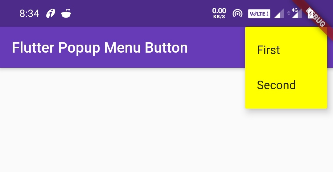 flutter popup menu button background color