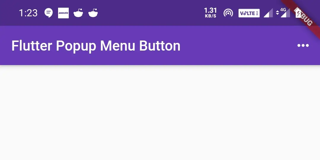 flutter popup menu button icon