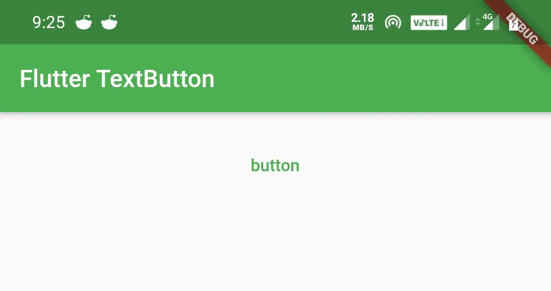 flutter textbutton foregroundcolor