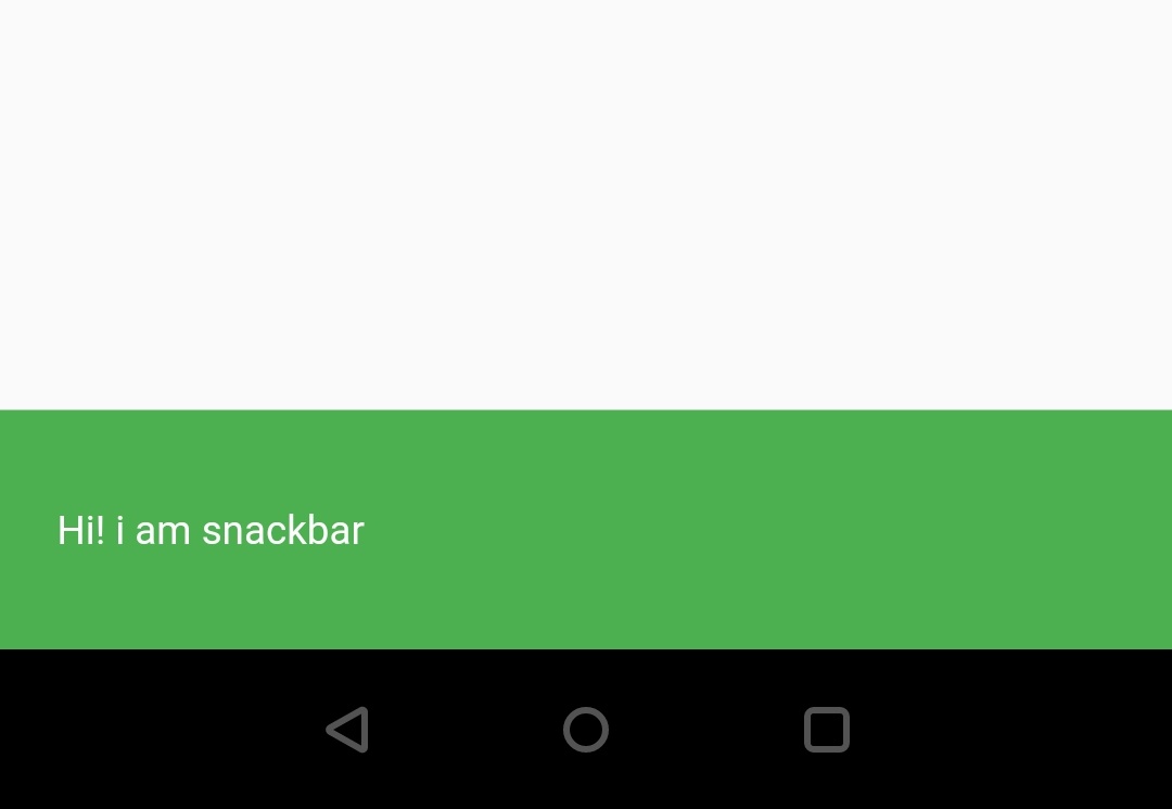 flutter snackbar padding