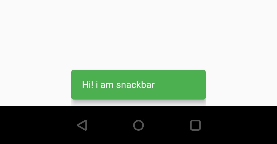 flutter snackbar width