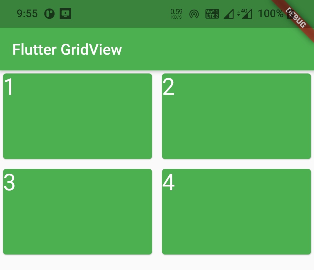 flutter gridview mainaxisextent