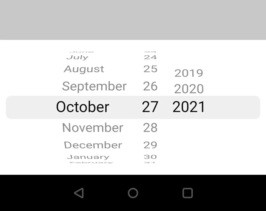 flutter cupertino datepicker minimum date and maximum date