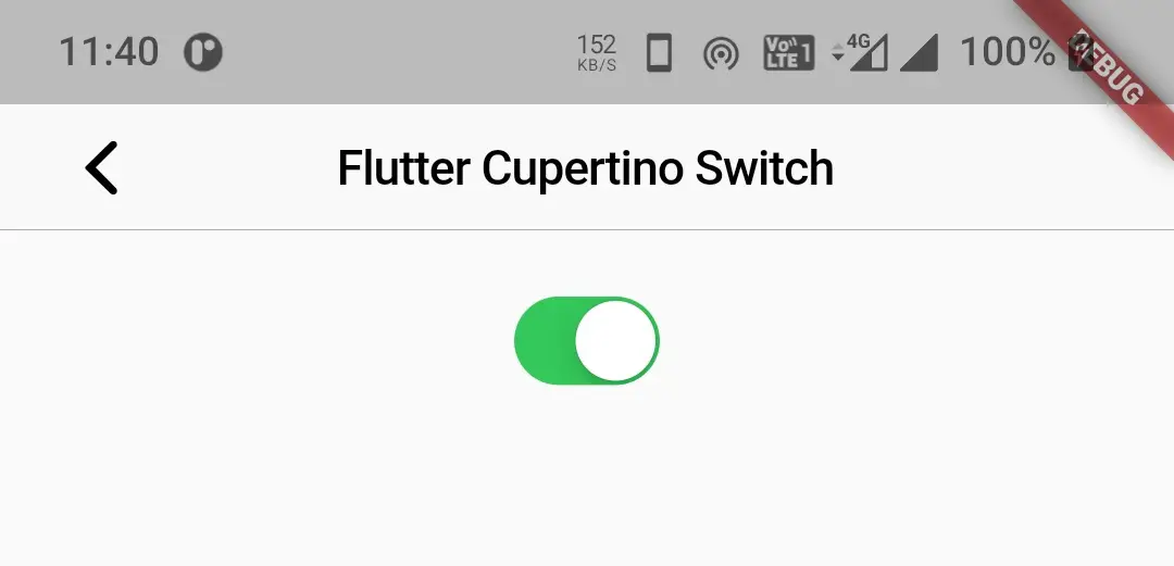 flutter cupertino switch value