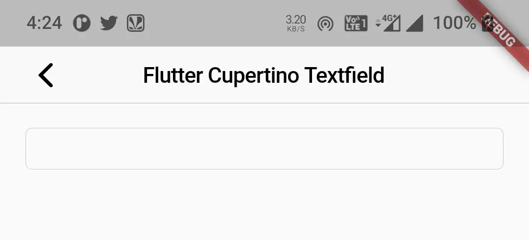 flutter cupertino textfield disabled